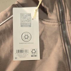 Member’s Mark Women’s Sandwash Half Zip Mock Neck Moisture Wicking Taupe M