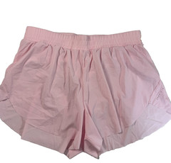 All in Motion Women’s Active Light Woven Mid Rise Run Shorts 3″ Light Pink Small