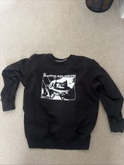 Brandy Melville Radio Silence Oversized Crewneck