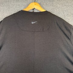 NIKE One Womens Loose Fit Dri-Fit Short Sleeve Black T Shirt Top Sz XL Oversized