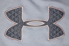 Under Armour Cold Gear Loose Hoodie Adult Womens Large Quilted Logo Sweatshirt