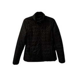 Hannah Women’s quilted lightweight full zip jacket Black Sz Medium