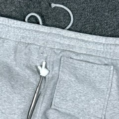Lazy Sunday Heather Gray Flare Sweatpants Wide Leg Drawstring Joggers Size M