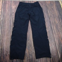 Athleta Pants Womens 6 Blue Tapered Track Pull On Elastic Waist Pockets Stretch