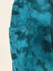 All In Motion Jogger Pants Womens Large Ultra Soft Wide Waistband Blue Tie-Dye