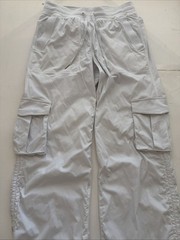 Lululemon Dance Studio Relaxed Fit Mid-Rise Cargo Pant Small White