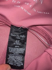 Sweaty Betty Women’s Rapid Run Leggings, Size XS, Colour pink, Brand New