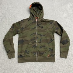 Vixxon Dixxon Hoodie Womens Small Camo Zip Up Sweatshirt Ground Up Customs