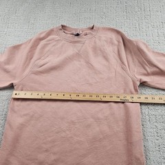 Universal Thread Sweatshirt Womens S Pink Tunic Pullover Lined Pockets Fleece