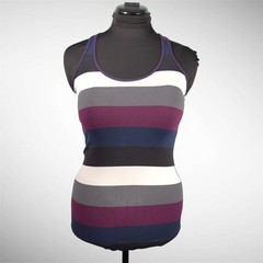 Lululemon Run Multicolored Striped Tank Size 6 EUC