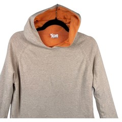 Hanna Andersson Hoodie Women’s Small Beige Cotton Long Sleeve Athleisure