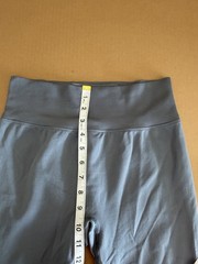 PINK Active Gray Blue Leggings Size Medium