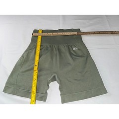 AYBL Balance V2 Seamless Shorts Sage Green Marl High Waisted Athletic Womens XS