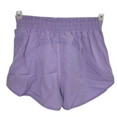 Women Lined Athletic Shorts S Lilac Purple Sporty Athleisure Running USA Seller
