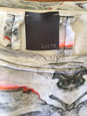 LOT 78 Size Small Grey Multicoloured Kaleidescope Print Sweatshirt
