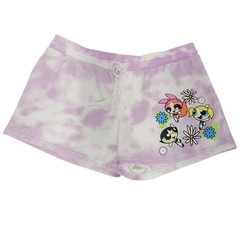 The Powerpuff Girls XXL Cartoon Network Tie Dye Lounge Shorts HG6489