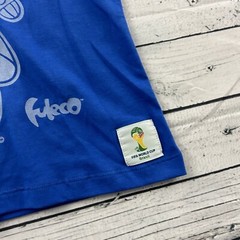 NEW FIFA World Cup Brasil Soccer Racer Back Tank Top Shirt Women’s Small Blue