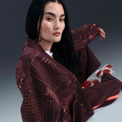 Nike Women’s Naomi Osaka Jacquard Oversized Button Jacket Size XL FV7795-652 NWT