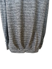 Lululemon Women’s hooded pullover thumbholes Elastic Waist 8 Heathered Gray