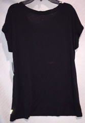 Ladies Size XL “BE BOLD” EVERLAST SPORT Short Cap Sleeve Lightweight BlackSHIRT