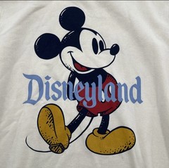 Disney Parks Walt Disney World Mickey Sweatshirt Cream Off White M Pullover