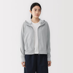 MUJI UV Protection Quick-Dry Full-Zip Hoodie XS S M L XL XXL UPF50+ Women NWT