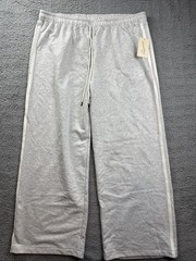 Universal Thread Womens XL Heather Gray Mid Rise Straight Leg Track Sweatpants