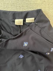 EP Pro Stretch Bumble Bee 18″ Golf Skort Navy Blue Women’s 8 Tennis Activewear