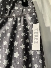 High Waist Yoga Pants Gym Leggings Celestial Stars Women’s Large NWT Retail $95
