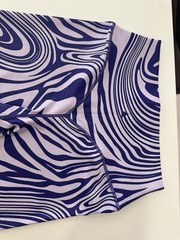 Balance Athletica Vitality Ascend Leggings Chrysalis Swirl Purple Size M