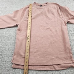 Universal Thread Sweatshirt Womens S Pink Tunic Pullover Lined Pockets Fleece
