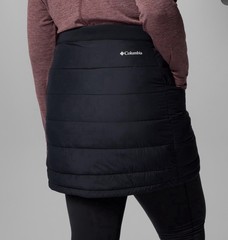 Columbia Women’s Black Insulated Zip Athletic Hiking Skirt L Regular Short