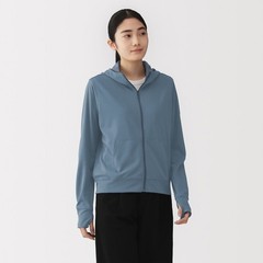 MUJI UV Protection Quick-Dry Full-Zip Hoodie XS S M L XL XXL UPF50+ Women NWT