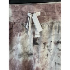 Harmony Balance Women Tie Dye Joggers Mauve Grey Size L NWT Sweatpants