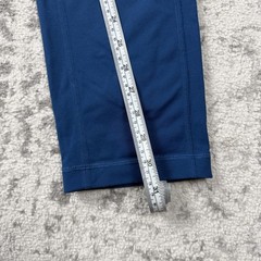 Duluth Trading Co Leggings Womens XS Blue Ankle Stretch Nylon Spandex Pockets