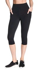 SKECHERS GO WALK WOMEN’S CAPRI LEGGINGS ACTIVE 4 WAY STRETCH