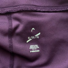 Head Womens XL Purple Tennis Pickleball Skort Length 14-15″ Pockets