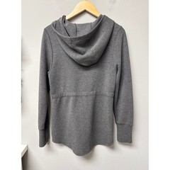 Varley Dahlia Full Zip Hoodie Women M Gray Athleisure Loungewear Active Yoga Gym