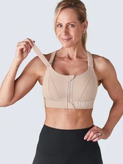 SHEFIT ULTIMATE Sandstorm™ Luxe Sports Bra High Support Fitness Top
