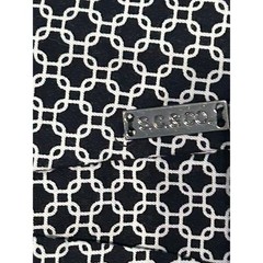 S.C. & Co. Womens Black White Geometric Chain Print Skort XL Stretch Activewear