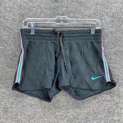 Nike Activewear Shorts Women S Small Black Low Rise Elastic Waist Nike Dri Fit