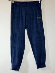 FLEO Harley Joggers Womens M Navy Blue Heathered Stretch Athletic Pants