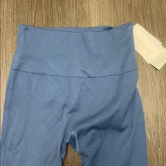 NWT L*Space Work It Ribbed Blue Legging Women’s XS/S Activewear Pilates Yoga
