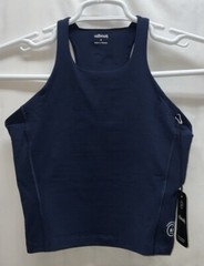 NWT Women’s allbirds Natural Run Form Training Running Tank w/ Shelf Bra Navy S