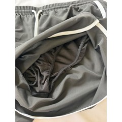 Athletic Works Womens Black White Running Shorts XL 16-18 NWT AW17HQ024217