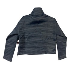 New Balance HeatLoft Funnel Neck Women Size S Navy Blue Quilted Relaxed Pullover