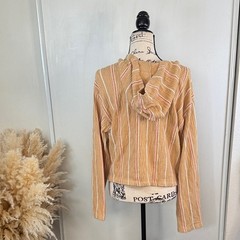 L*Space Paradise Stripe Pullover Size Medium