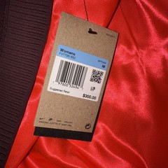 ✅Nike Naomi Osaka Sustainable Materials Jacquard Jacket Women’s Size Medium NEW
