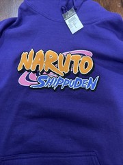 Naruto Shippuden Hoodie Size Large Ripple Junction Purple