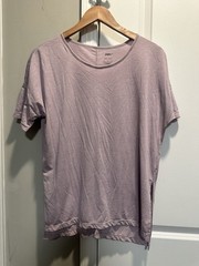 Nike Yoga Light Purple Tee Medium